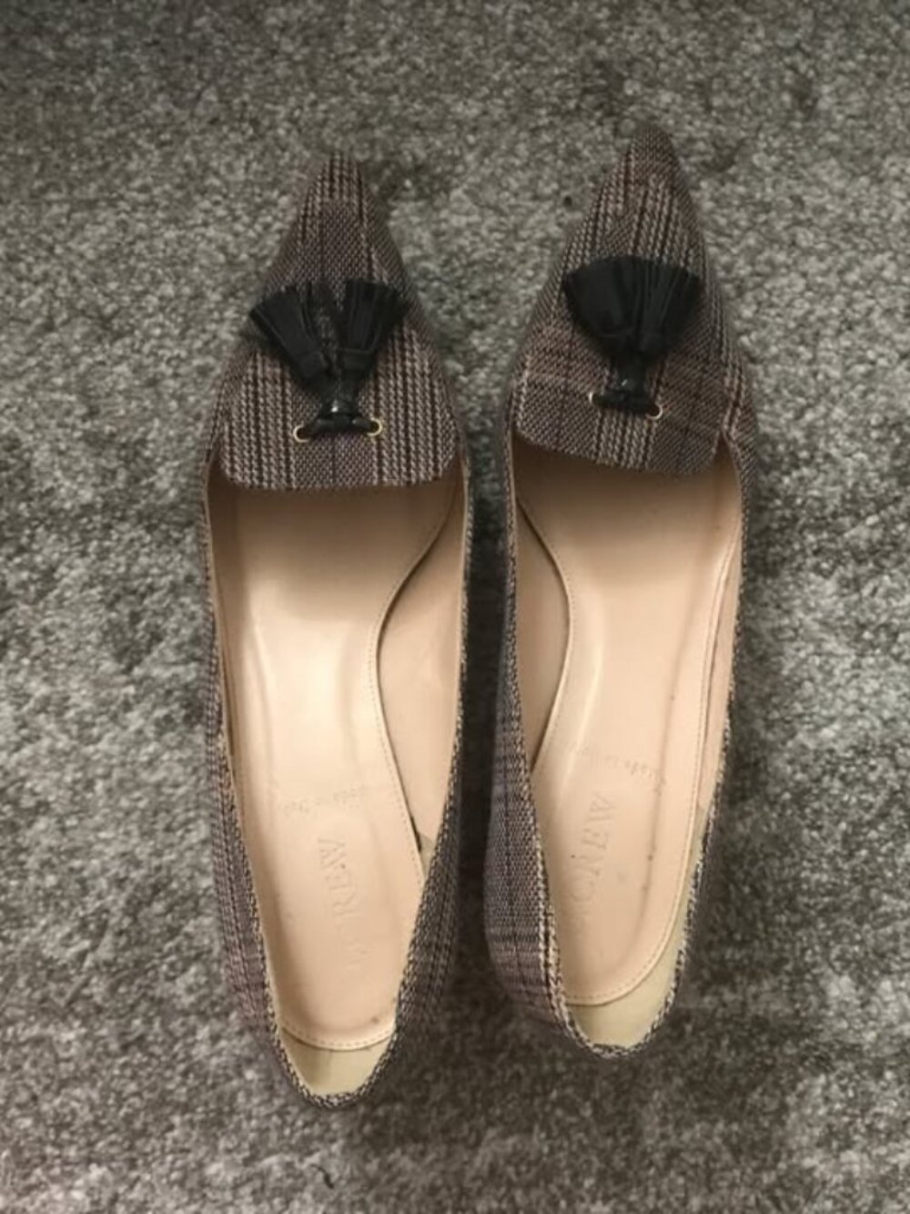 J crew tweed heel shoes as seen on kate middleton